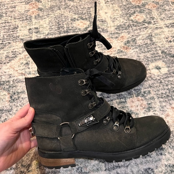 UGG Fritzi Water Resistant Lace Up Hiker Boots - Picture 5 of 7